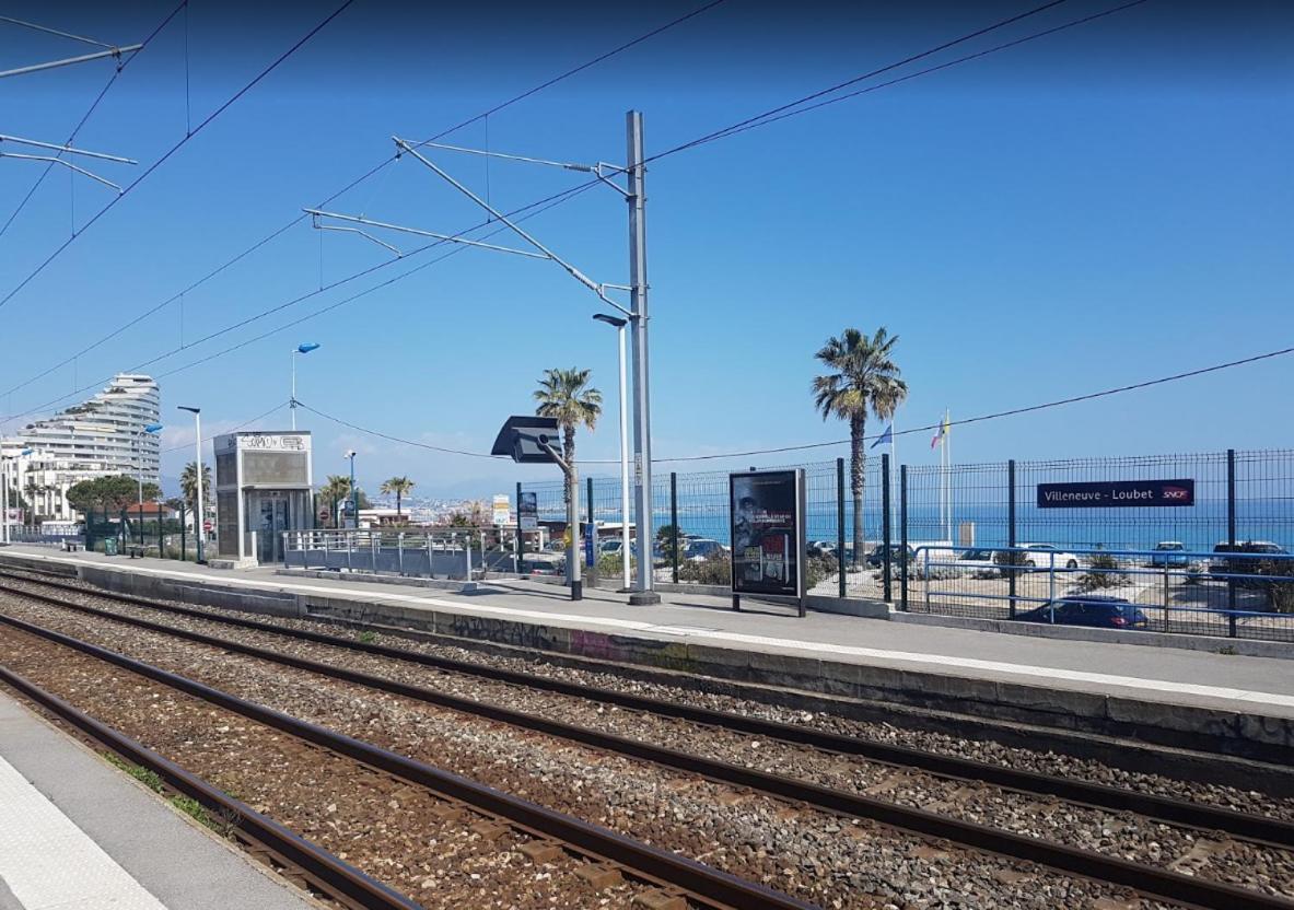 Lovely Apartment In Marina Baie Des Anges- Baronnet - Sew View, Free Parking Spaces On Site, Restaurants, Beach, Supermarket Villeneuve-Loubet Exterior photo